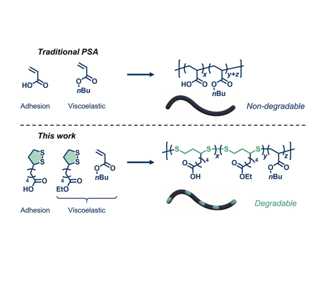 ToC of Building Tunable Degradation into High-Performance Poly(acrylate) Pressure-Sensitive Adhesives